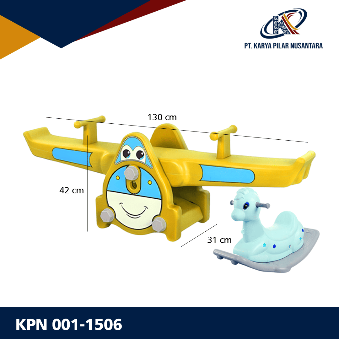 Mainan Jungkat-Jungkit Anak KPN 001-1506 dari Karya Pilar Nusantara